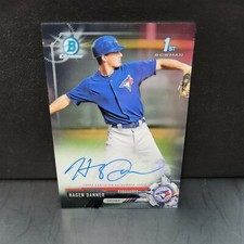 2017 Bowman Chrome Draft Hagen Danner Auto Rookie Card RC #CDA-HD Mint