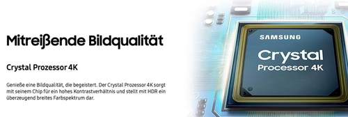 SAMSUNG 55" Crystal UHD 4K TU8079 (2020) avec socle bois neuf, peu utilisé - Photo 7/9