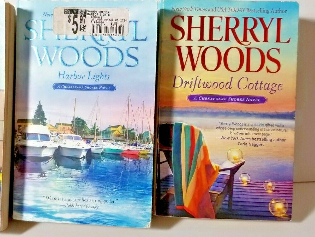 Sherryl Woods Chesapeake Shores LOT 12 Books 1-3, 5-13 Beach Reads | eBay