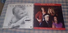 2 - 45 RPM Lot Record VAN HALEN David Lee Roth JUMP/Finish What Ya Started HAGAR
