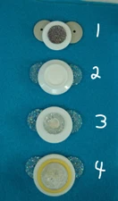 Small Magnetic Pacifier For Preemie Reborn Doll-Bling Bling