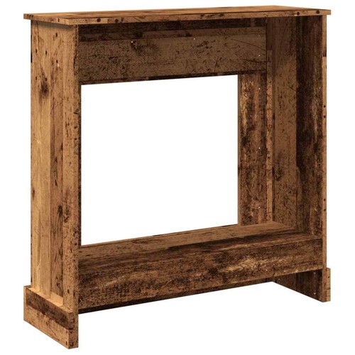 Kaminumrandung Kaminkonsole Kaminverkleidung Dekokamin Holzwerkstoff vidaXL - Bild 66 von 111