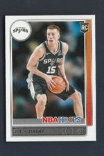 2021-22 Panini NBA Hoops Rookie Card RC # 245 Joe Wieskamp