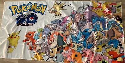 Serviette De Plage Pokémon Microfibre 70x140cm - Pikachu, Salamèche Et Les Autres !
