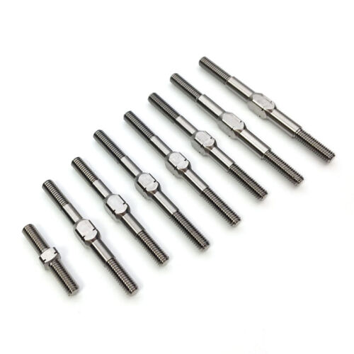 EXO Design CNC 64 Titanium Turnbuckles Set For Tamiya 1/10 RC Top Force#TTF003TT - Picture 1 of 2