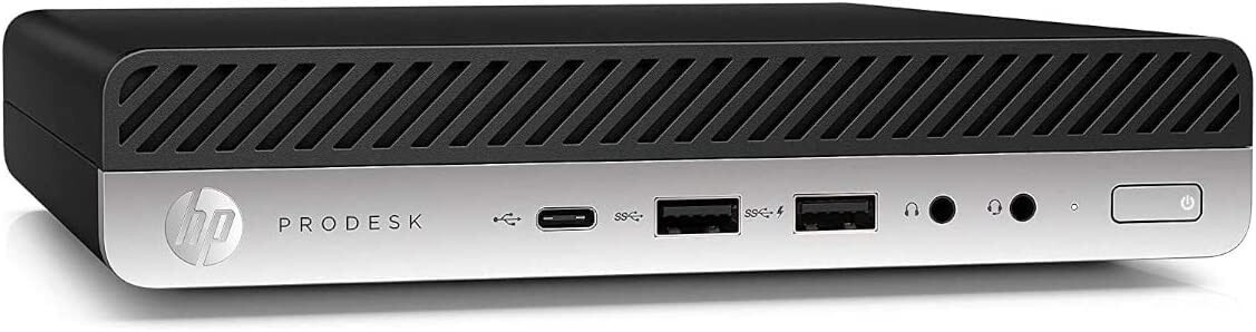 HP Mini Desktop Computer 600G4 Intel i5-8500T 16GB DDR4 500GB SSD