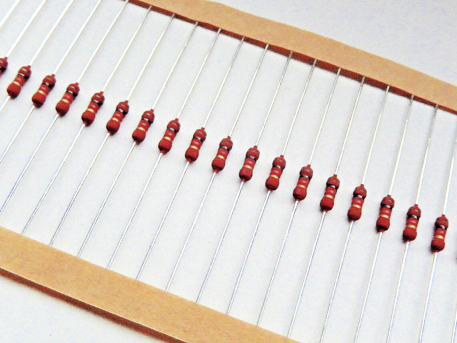 EUROHM PF01 1K Ohm 1W 5% Metal Film Resistor Axial 50x
