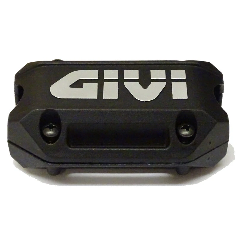 Motorcycle Engine Crash Bar Nylon Sliders Bumpers-Pair Black/Silver Givi Z2159R - image 2 of 4