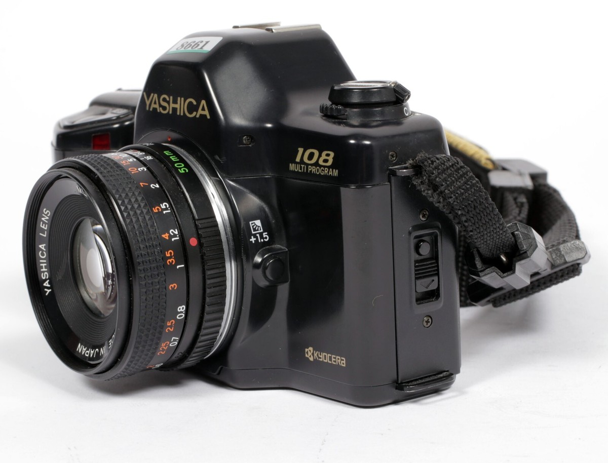 Yashica 108 Multi Program 35mm SLR Film Camera with ML50mm F1.9