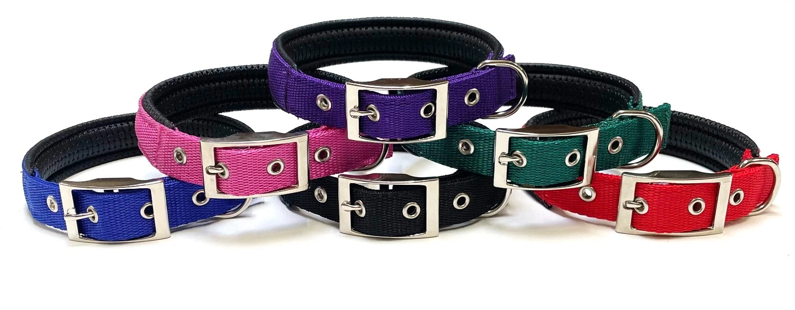 Soft Padded Dog Collar Adjustable Collar 25mm Wide Small Medium Large 20 Colours
Opens in a new wind