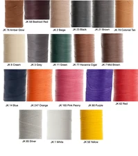Ritza 25 Tiger Thread 1.0mm Wax Braided Polyester Leather Hand Sewing 25m/82ft 