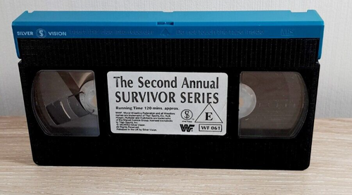 WWF Wrestling VHS tapes. Survivor series & Wrestlemania VIII. Pal region. - Picture 6 of 11