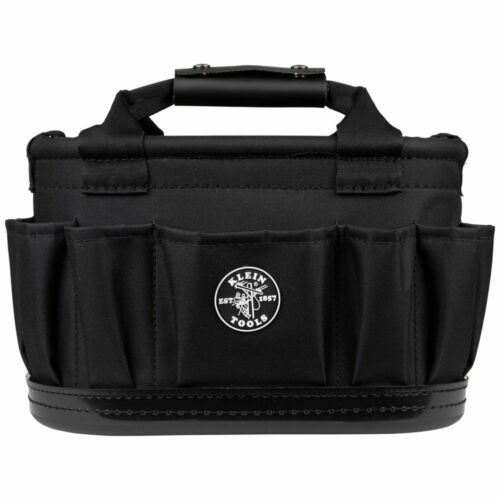 Klein Tools 58886 Tool Tote, Polyester, 7-Pocket with Drain Holes - Picture 2 of 5