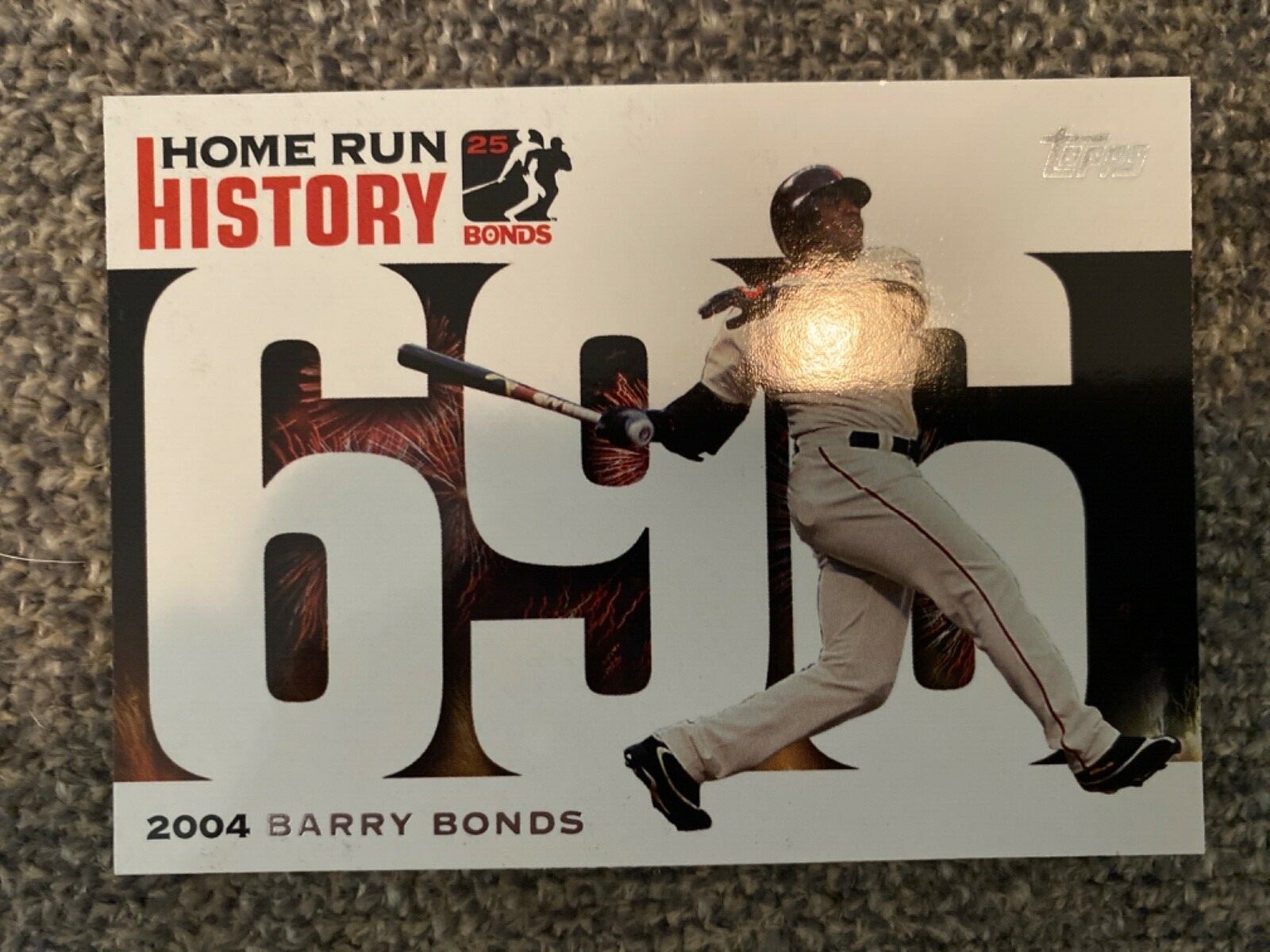 2006 Topps Barry Bonds Home Run History #BB696 Baseball Card
