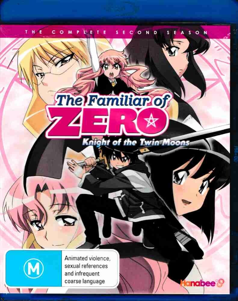 Familiar of Zero - Season 2 Knight Of The Twin Moons - Blu Ray - Japanese  Anime | eBay Australia