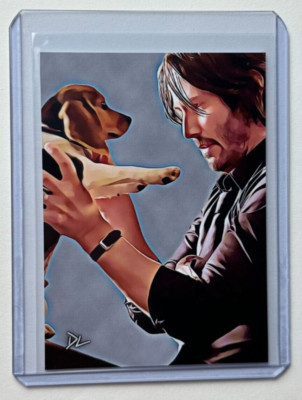 Rare John Wick & Daisy Limited Artist Signed  Man's Best Friend  Card 10/10