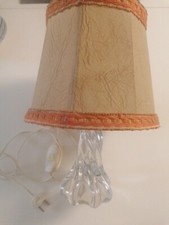 Lampe ancienne en cristal Sign…