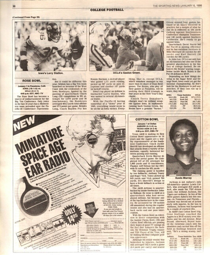 The Sporting News Baseball Zeitung, 1.6.86, Pete Rose, Whitey Herzog ~ sehr guter Zustand - Bild 9 von 10