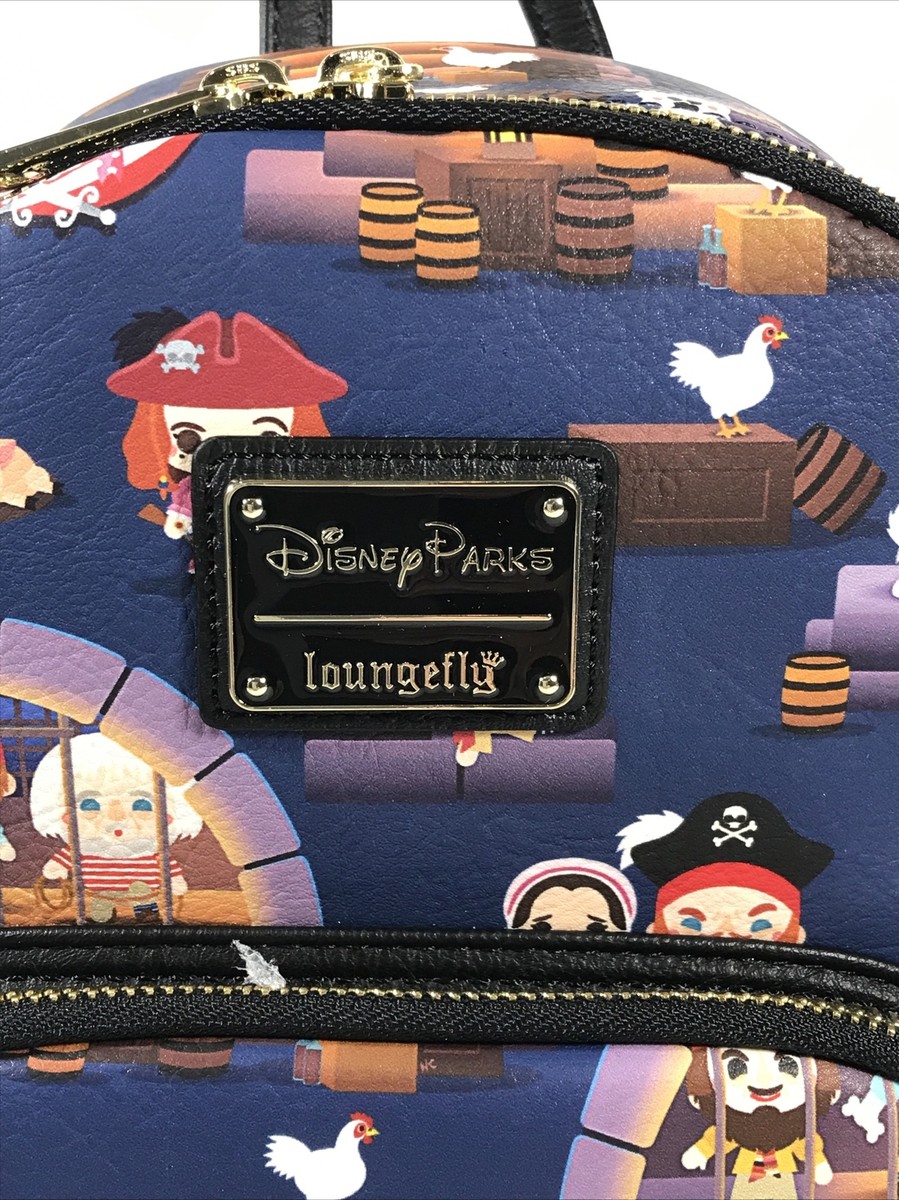 New! Loungefly Disney Parks Pirates Of The Caribbean Mini