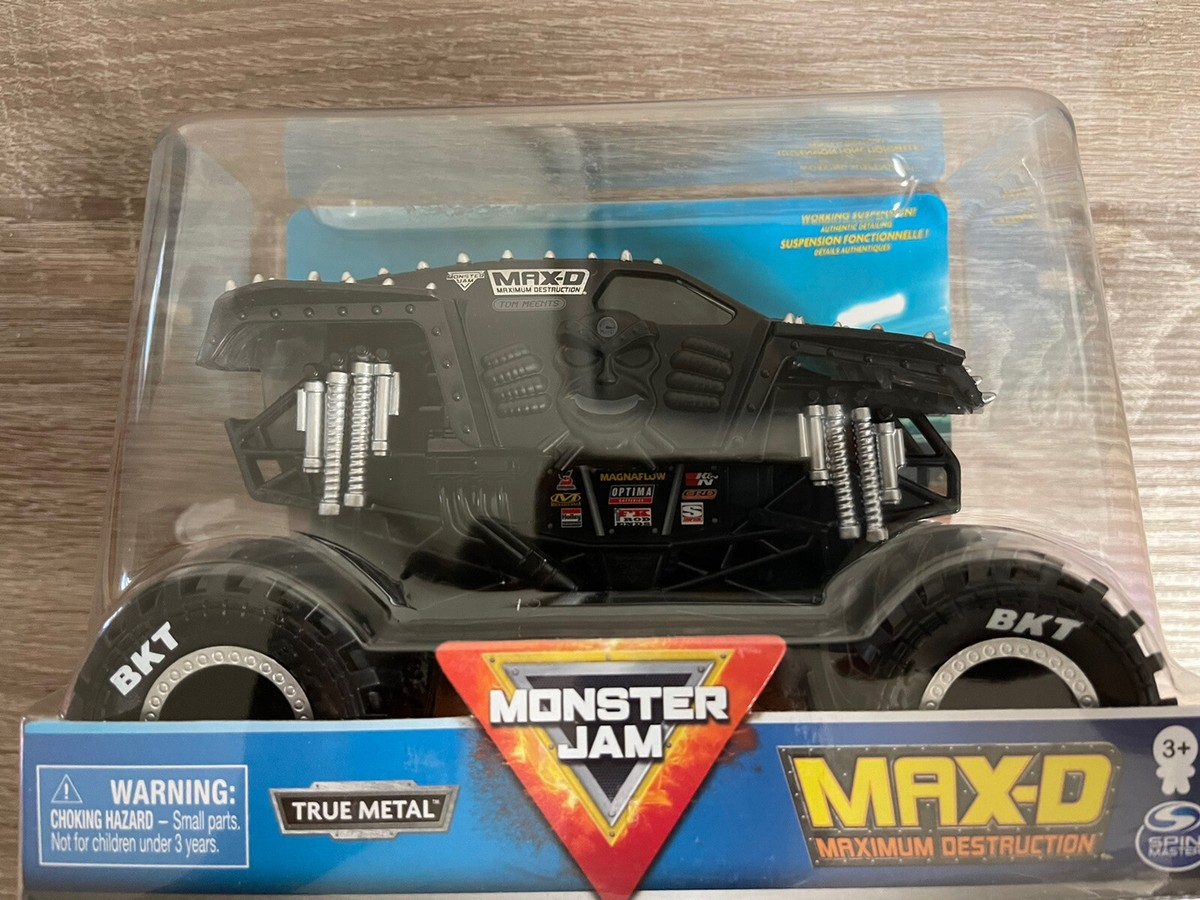 SURPRISE FOR MAX マックスシリーズ Spin Master Monster Jam 2020 Max-D Maximum Destruction Black