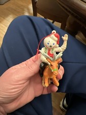 Vintage JACK IN THE BOX Toy Promotion Christmas Ornament Jack I Box Reindeer