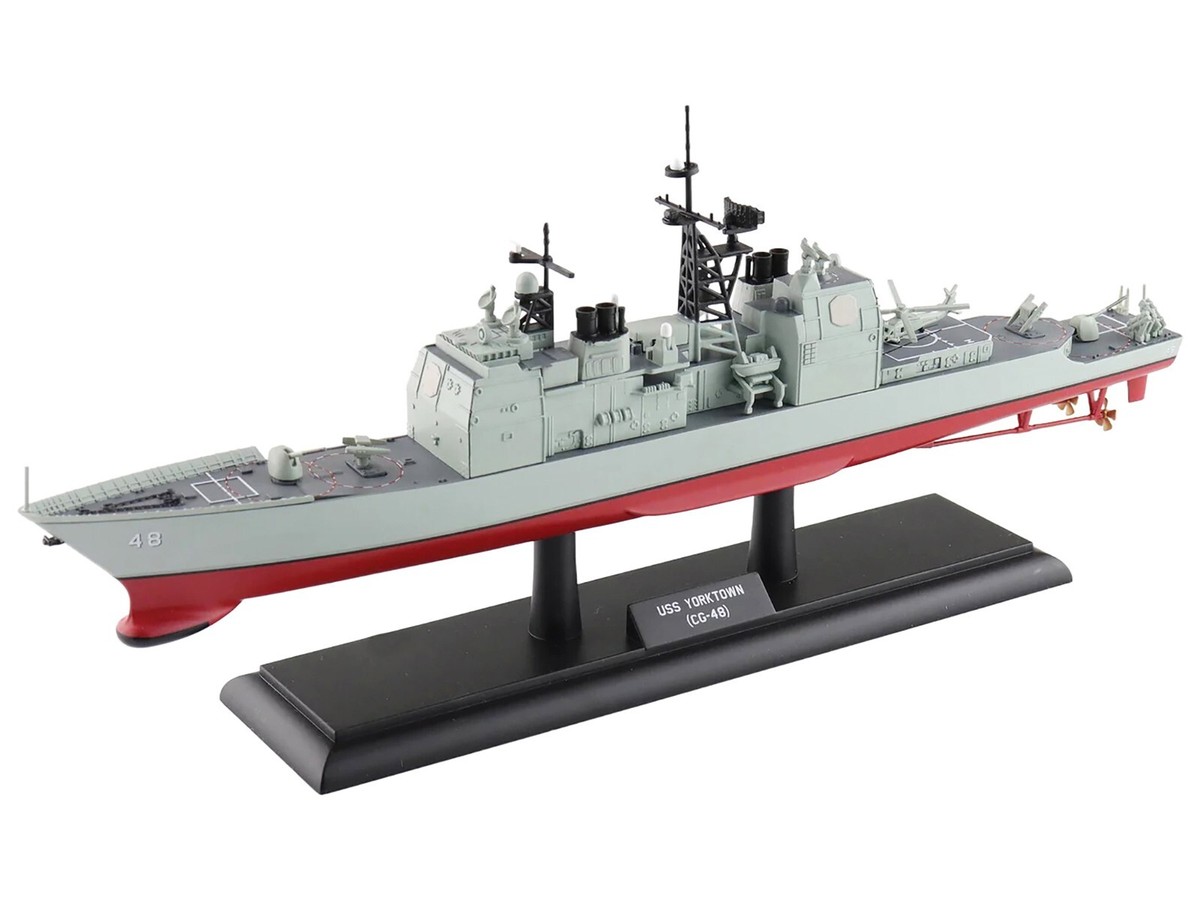 USS YORKTOWN (CG-48) TICONDEROGA CLASS CRUISER 1/700 BY HOBBY