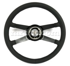 For Porsche 911 912 914 Stock Depth Leather Wrap Steering Wheel 1969-73 New For Porsche 911 912 914 Stock Depth Leather Wrap Steering Wheel 1969-73 New