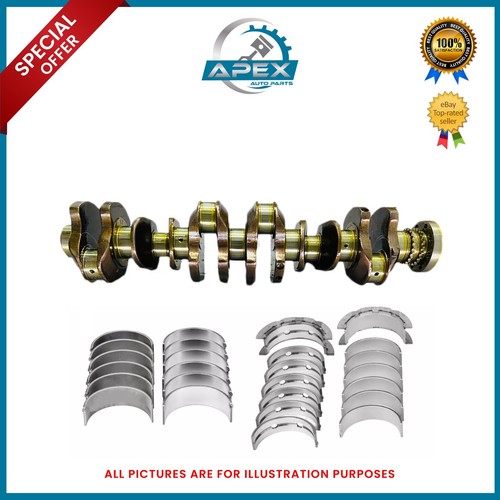 BMW 3 5 6 7 X3 X4 X5 X6 3.0D N57D30 N57D30A N57D30B CRANKSHAFT+BEARINGS+P/RING - Picture 2 of 4