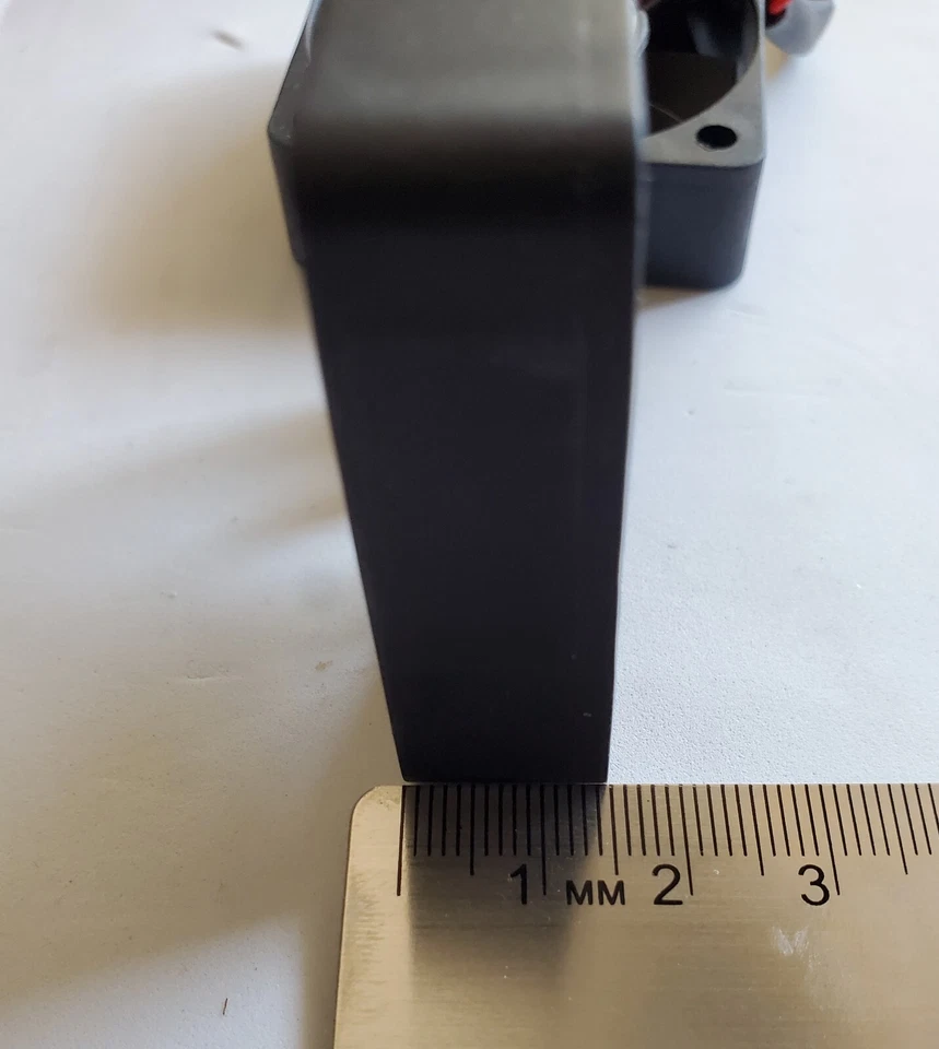 2pcs 5x5x1.5 mm 5010B DC 12V 0.11A 2 Pin Brushless Cooling Fan 9 Blade RDL5015B - Image 3 of 4