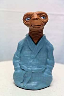 Vintage E.T. EXTRA-TERRESTRIAL Bubble Bath Figure Bottle Avon 1983
