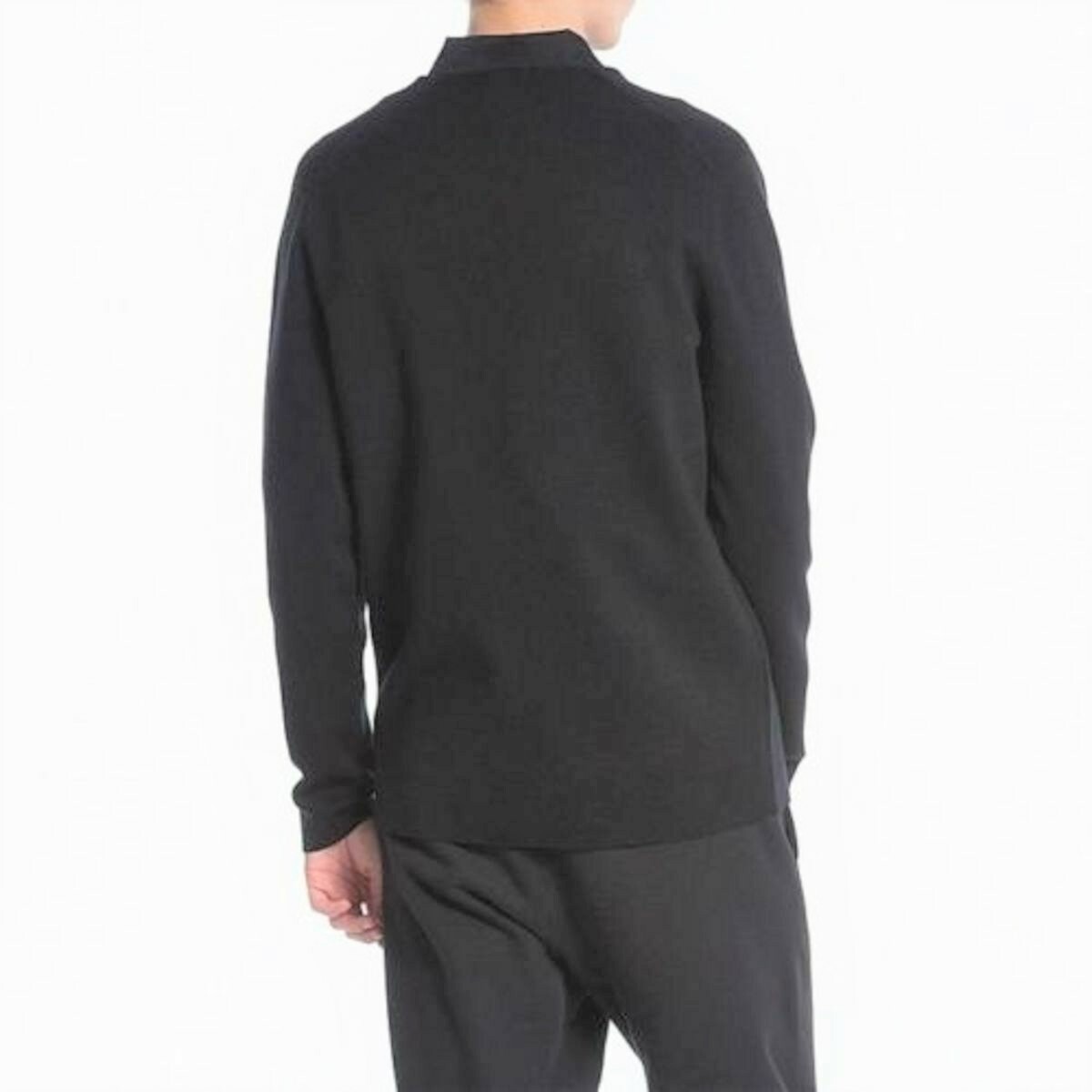 LEMAIRE x UNIQLO 'U' Mens Designer Milano Ribbed V-Neck Wool