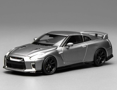 NISSAN GT-R (R35) - NISMO Track Edition - 2020 - dark grey - MotorHelix 1:64