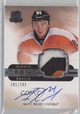 2011-12 Upper Deck The Cup Rookie 181/249 Matt Read #125 Patch Auto c2p