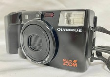 READ Very Good Olymus IZM 200 Point  Shoot Black 35mm Film Camera From Japan