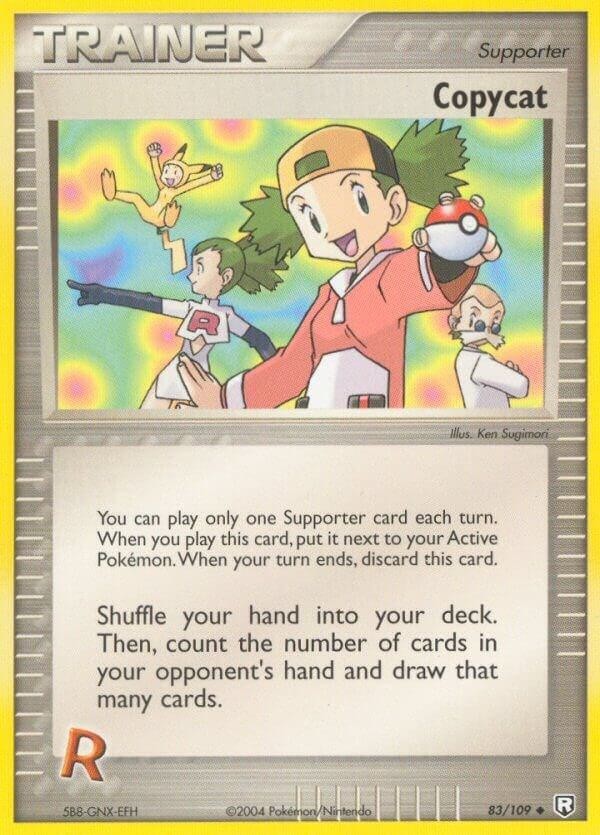 Copycat 83/109 Uncommon Team Rocket Returns Pokemon Lightly Played