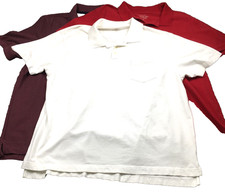Lot of 3 Croft & Barrow St John's Bay Sonoma Mens Polo Shirts Sz XL Short Sleeve