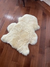 Genuine Woolmark Sheepskin Area Rug 100 New Zealand Lambskin - Virgin Wool Pile