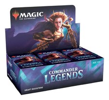 Magic the Gathering (MTG) Comandante Leggende Bozza Booster Box Sigillato