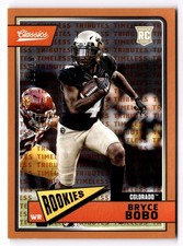 2018 Classics Bryce Bobo Timeless Tributes Orange /25 Colorado Buffaloes