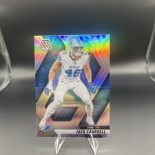 2025 Panini Mosaic Football Jack Campbell Silver Detroit Lions 
