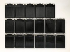 LOT 17 VTG 4 x 5 FILM HOLDERS, 13 RITEWAY, 4 LISCO REGAL, VERY CLEAN