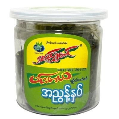 Shan Shwe Taung Pindaya Pickled Tea Leaf (320g) - Spicy & Sour Myanmar Lahpet