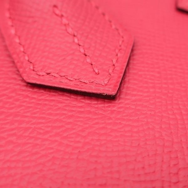 HERMES Birkin 30 handbag Epsom leather rose 11.8*9*5.9 inch image 5