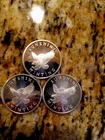 3-Sunshine Silver Eagle Rounds .999 Fine Silver (1 Troy oz. Each)