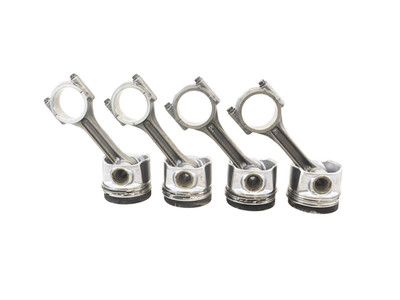 4x Original VW Motor CRB CRL DEJ Kolben mit Pleuel 04L107065A