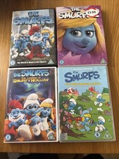 The Smurfs DVD Bundle Including Smurfs 1&2 Plus 2 Other DVD's