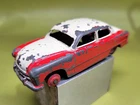 VINTAGE DINKY TOYS FORD SEDAN 170 RED WHITE
