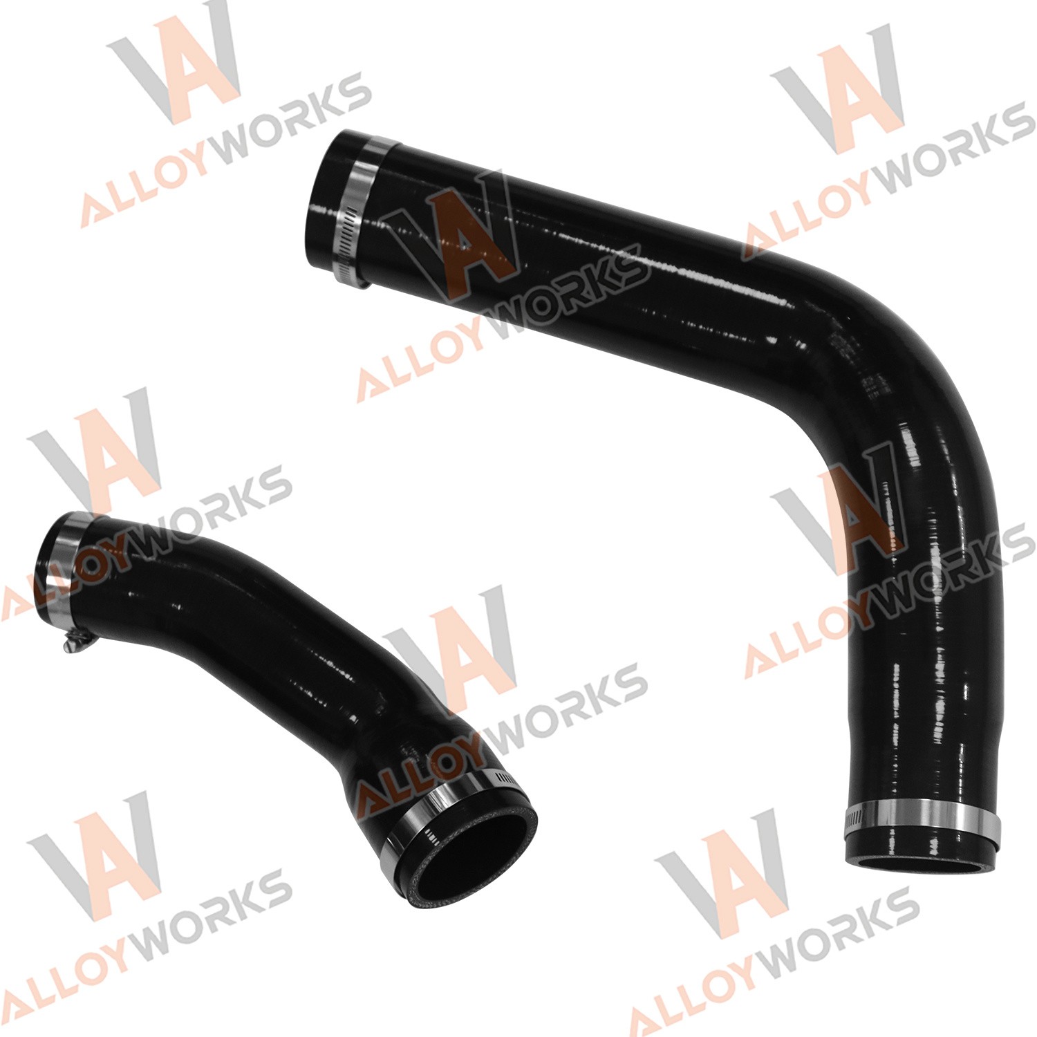 Left Air Intake Intercooler Hoses for 2014-20 2016 Maserati Ghibli M157 3.0L.