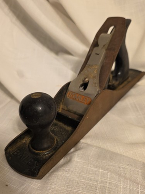 #ad Stanley Bailey Plane No. 5 Smooth Bottom Type 19 1955 approx RESTORATION READY $189.95