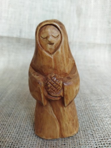 Estatua de Makosh. Figura de madera. Figura tallada eslava de una deidad. - Imagen 14 de 24